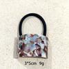 Hairband Accessories Niche Simple Geometric Hair Rope Rubber Band Hair Accessories High-end New Back of The Head Hair Accessories