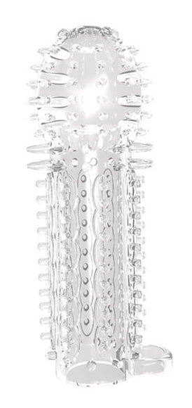 Gaine de pénis Nubby 14.5 x 4.8cm Transparente - Superme - Gaines Pénis