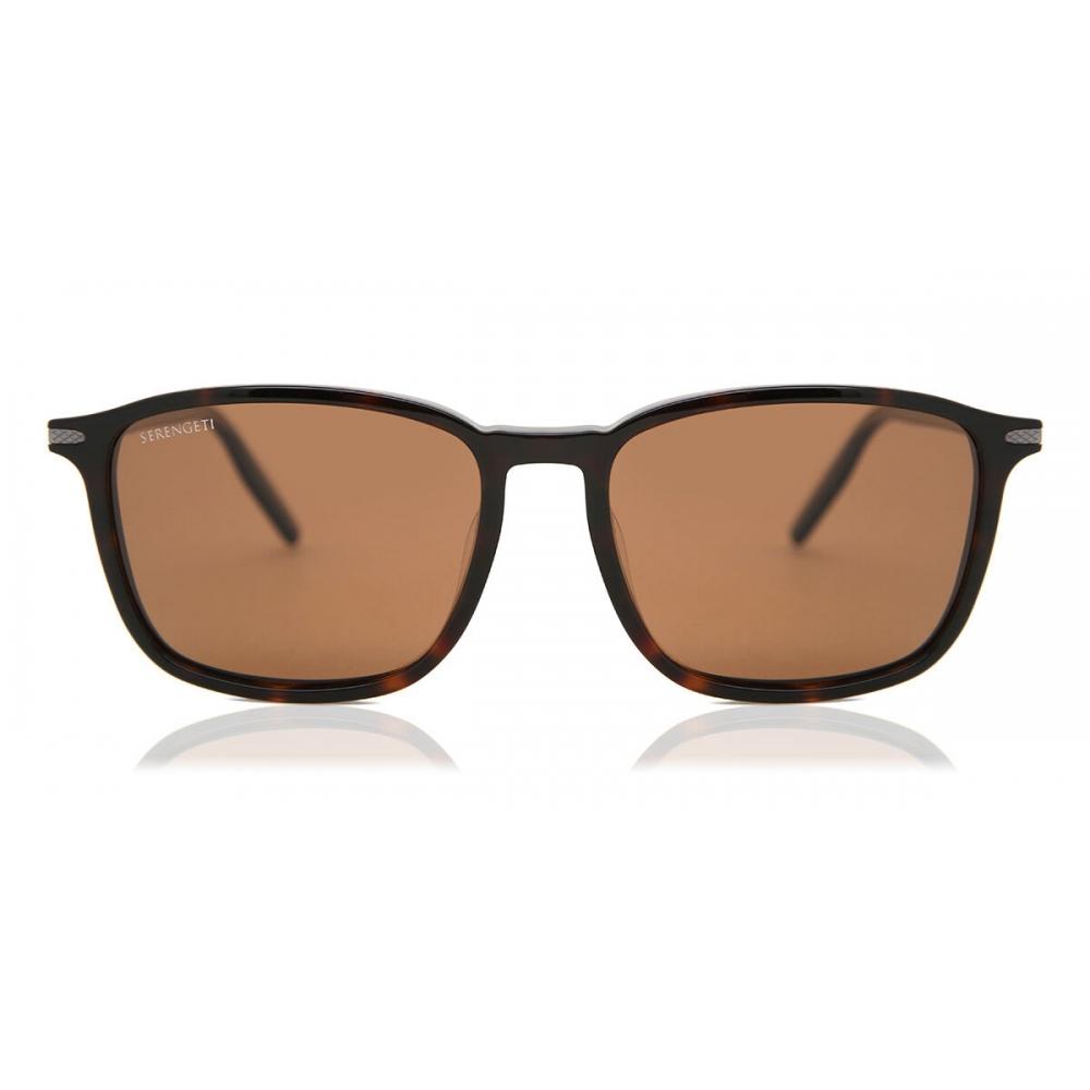 

Serengeti Lenwood 8933 Unisex Sunglasses Shiny Dark Havana/57-18-155