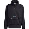 Adidas Originals Premium Hooded Zip-Up Loose Jacket Men Jackets Black H38880