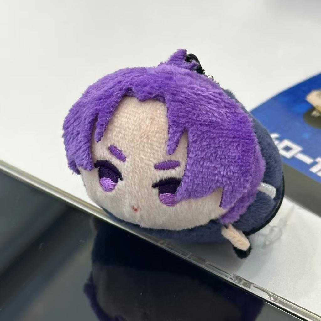 Mini Anime Plush Keychain Michel Caesar Mikage Reo Nagi Seishiro Chigiri Hyoma Bachira Meguru Cute Starfish Body Doll Gifts