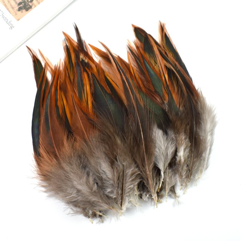 20Pcs/Lot Natural Chicken Pheasant Feathers For Crafts Needlework Handicraft Accessories Dream Catcher Decor Carnival Decoration