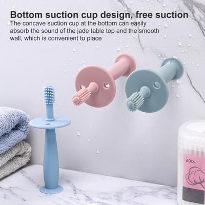 Spazzolino da denti per bambini Pulizia a 360 gradi Cure odontoiatriche Sano Silicone per la lingua del bambino Spazzolino da denti Forniture per neonati