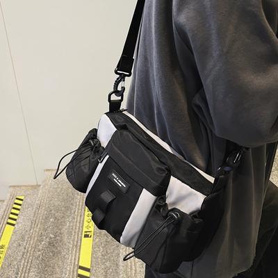 Bolsa Transversal de Ferramentas Mochila Masculina Multifuncional para Viagem ao Ar Livre Lazer Bolsa Tendência Cool Verão Esportes Bolsa de Ombro
