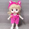 Cute 22cm Princess Girl Children's Set Toy Expression Doll Birthday Gift Dress Up Clothes