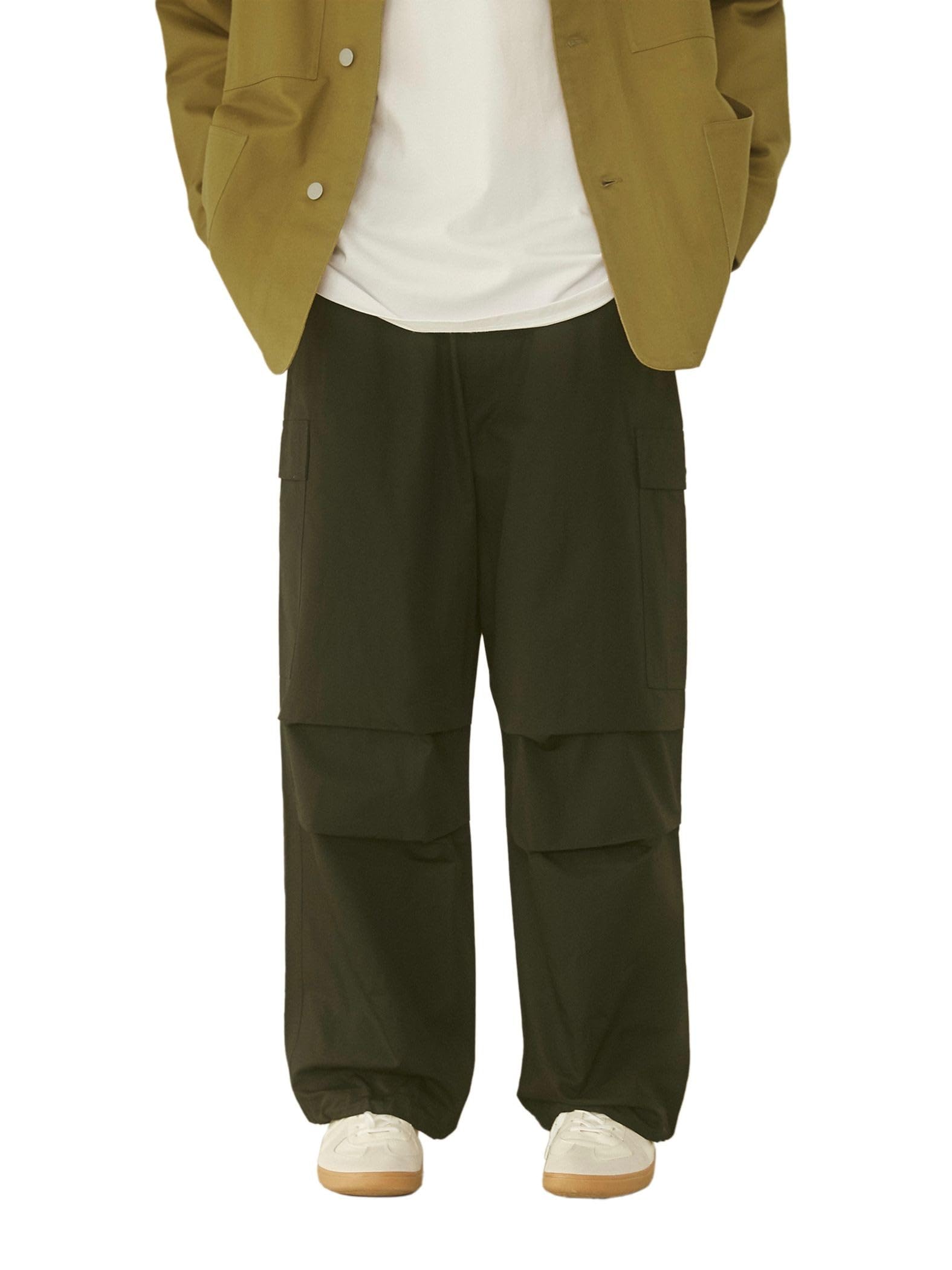 Cohen ПАРКИНГ КАРГО ШИРОКИЕ БРЮКИ 75406020374 0950 ЧЕРНЫЙ(09) M