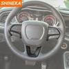 Car Steering Wheel Decoration Cover for Dodge Challenger/Charger 2015+ for Durango 2014+ for Jeep Grand Cherokee SRT8 2014-2018