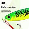 Multi Weight Metal Jig Baits 7/10/15/20/30G Deep Sea Bass Lure Saltwater Ice Fishing Artificial Jigging Fishing Accessories