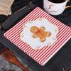 20Pcs/pack Christmas Series Printed Paper Disposable Table Dinner Napkin Tissues Xmas Party Decoration