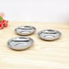 1 Pack Stainless Steel Sauce Dishes Rust Resistant Bpa Free Perfect For Home Kitchen Outdoor Camping Sauce Serving