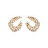 Earrings - LUXENTER - Isdro - 925 Sterling Silver - 18k Rose Gold Plated - Cubic Zirconia