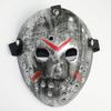 Dual Holiday Horror Mask Resin Terrifying Death Face Halloween Christmas Masquerade Prop Adjustable Haunting Wearable
