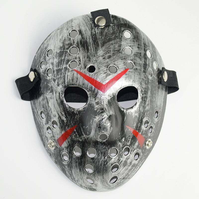 Dual Holiday Horror Mask Resin Terrifying Death Face Halloween Christmas Masquerade Prop Adjustable Haunting Wearable