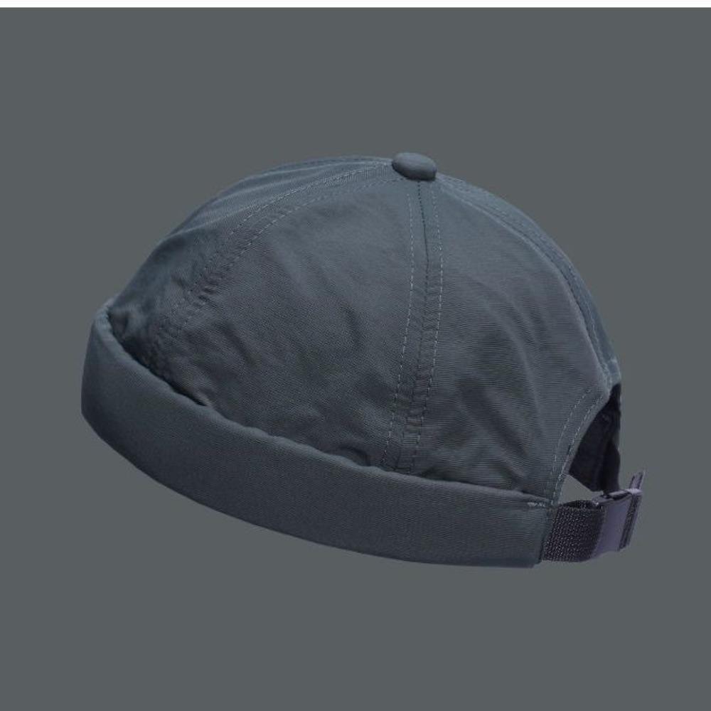 Quick Dry Brimless Hat Lightweight Daily Beanie Mesh Beanie Docker Cap Sailor Rolled Cuff Harbour Hat Casual Skullcap
