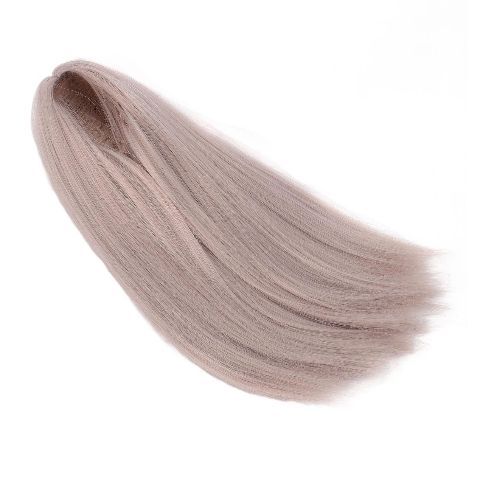 

14 париков для кукол 7-8 дюймов Мягкий термостойкий шелк DIY Styling Шарнирная кукла Длинная разноцветный