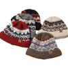 Retro versatile wool hat autumn and winter hat women's ear protection warm knitted hat advanced cold hat