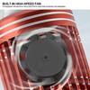 High Low Beam Motorcycle LED Headlight Bulb With Fan Dual Color DRL Beam Light  Motorcycle Lighting