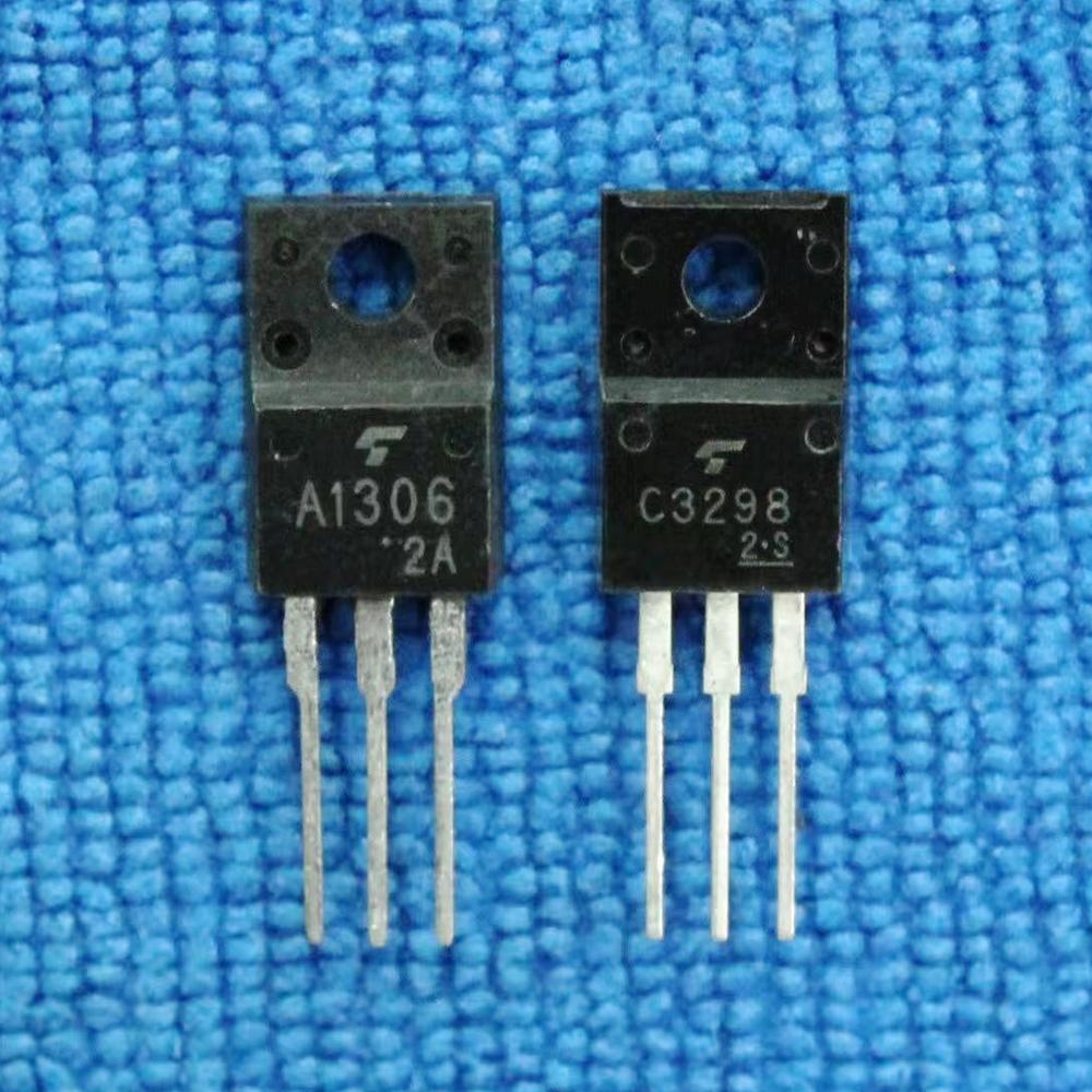 5 PAIRS 2SA1306 + 2SC3298 TO-220F A1306+ C3298 Power Transistors 2SA1306B/2SC3298B A1306B/C3298B TO220F TRANSISTOR POWER Amplifier 10 PCS