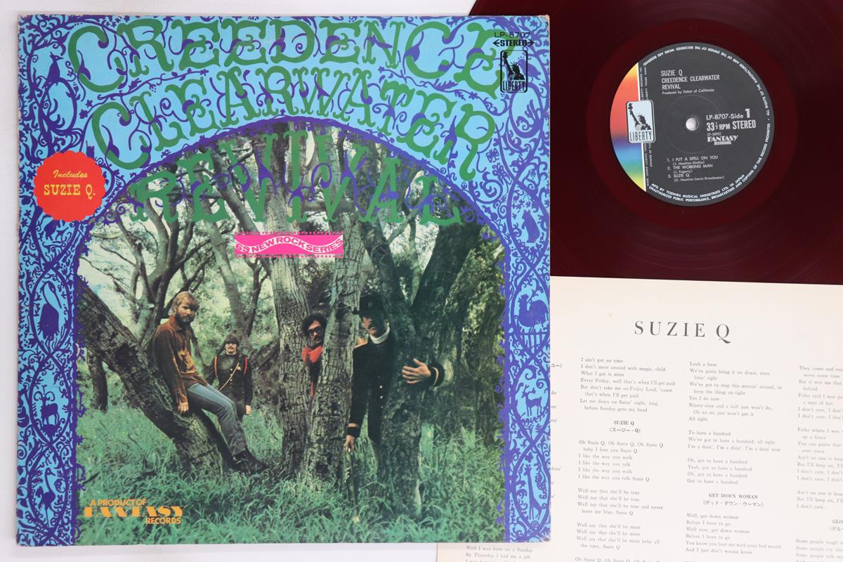 

LP Record CREEDENCE CLEARWATER REVIVAL - Suzie Q LP8707 LIBERTY 1969 Japan Rock Used