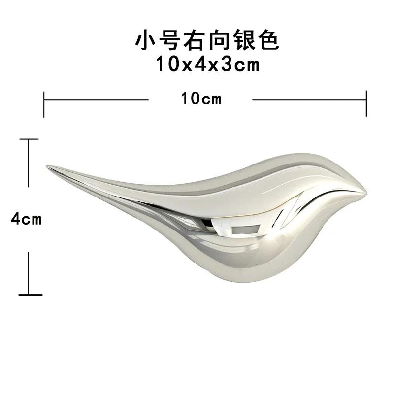 Stereoscopic Wall Hanging Ornaments Bird Living Room Wall Background Display Plating Decor Golden Bird Sofa TV Decor Accessories