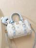 2026 French Luxury Printed Women's Pillow Handbag: Lightweight, Stylish Boston Crossbody