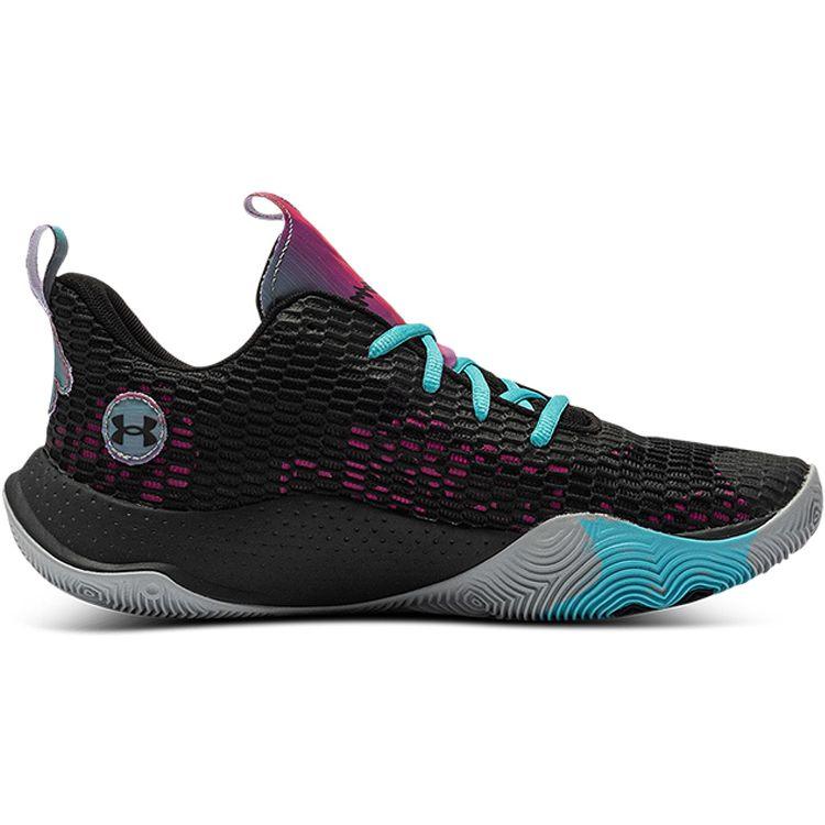 Under Armour Spawn 3 CLRSHFT Black Unisex Sneakers 3024777-001