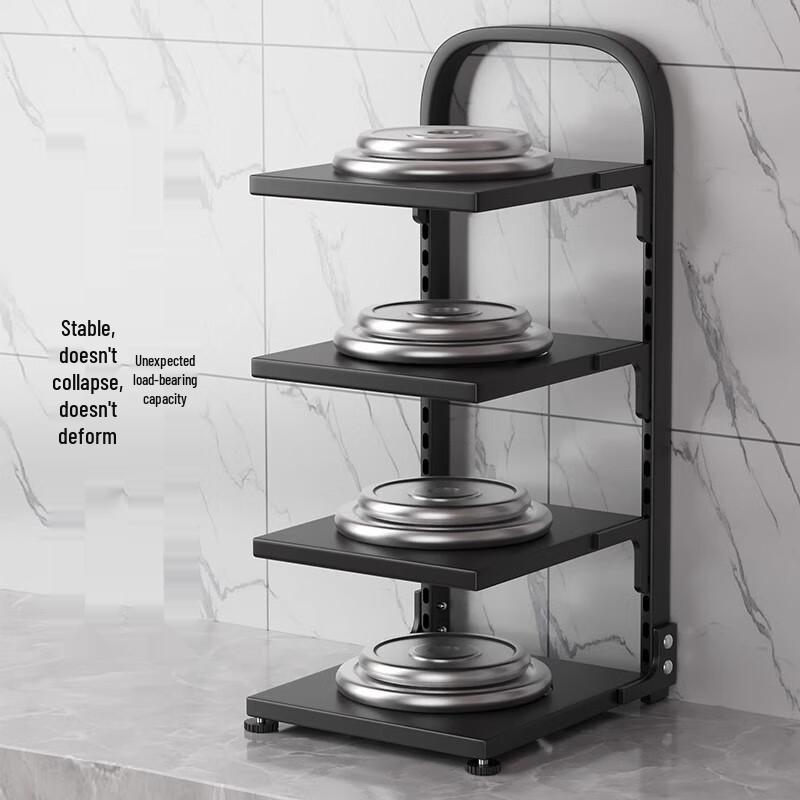 Kitchen Multi-layer Pot and Pan Storage Rack