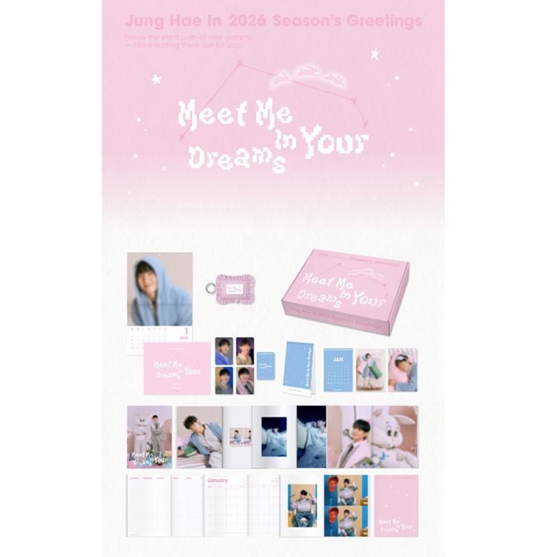 [Předobjednávka] JUNG HAE IN 2026 SEZÓNNÍ POZDRAVY [Setkáme se ve tvých snech] (Online výhoda)