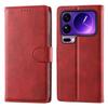 Skórzany futerał z klapką do telefonu biznesowego dla Xiaomi 17 Pro Max 15T 14T 15 Pro Ultra z magnetycznym uchwytem na karty, portfelem, podstawką, kieszenią, okładka książkowa