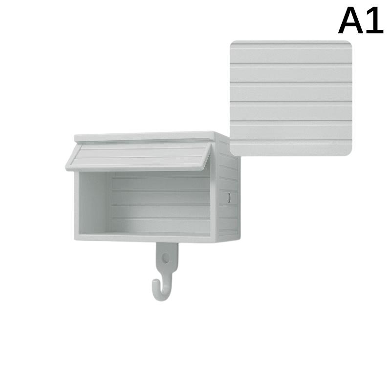 Car Garage Key Holder With Opening Door Wall Hanging Key Holder 3D Printed Key Organizer Self-Adhesive(Car Models Not Included)