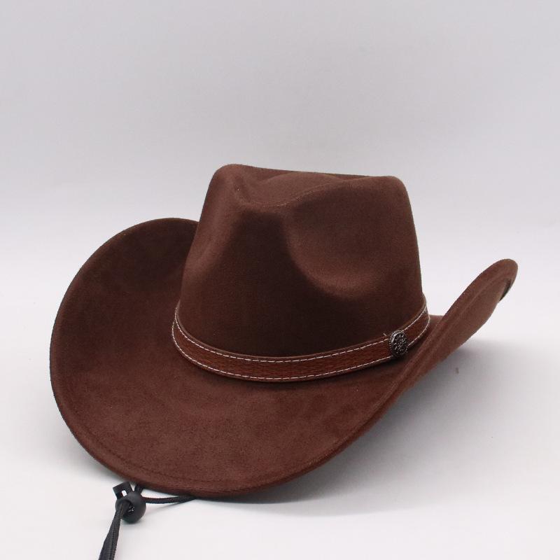 Vindriddare Ullhatt Dammock Västerländsk Cowboyhatt Jazzhatt Solhatt Herr