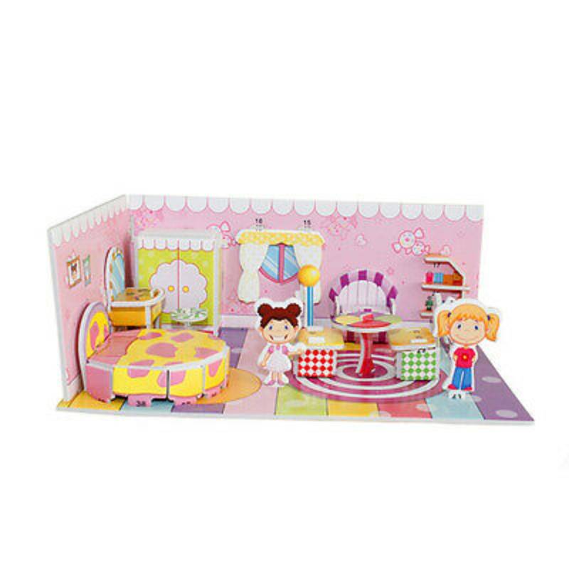 

Пазл Сделай сам 3d Мода Мультфильм Пазл Детская Игрушка Конструктор Подарок Детям Дома 2 C