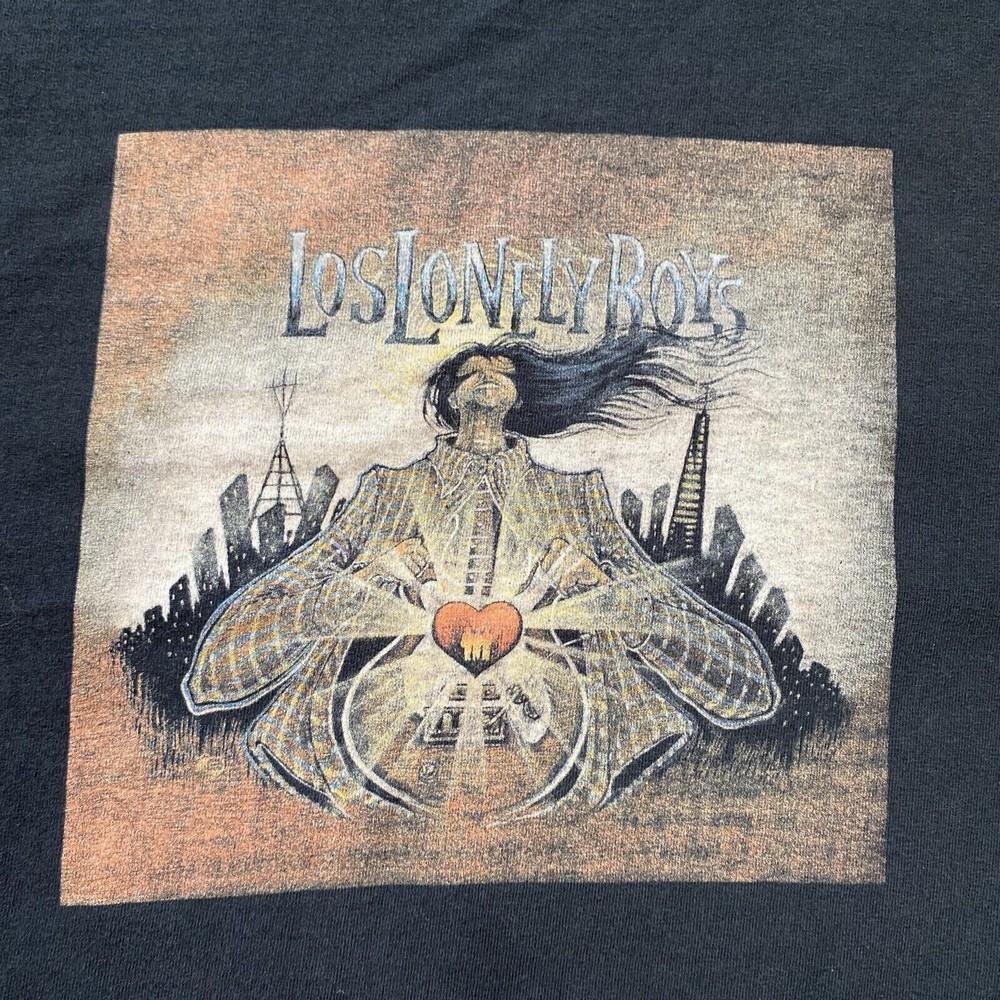 LOS LONELY BOYS 2005 CONCERT TOUR T SHIRT-BROTHERH wbr/ OOD TOUR-BLACK BO726 Unisex T-Shirt S