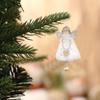 Christmas Hanging Angel Doll Pendant Plush Angel Ornaments Xmas Tree Decors for Wedding Birthday Party New Year Holiday Decor