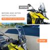 For V-STROM 250 SX 2025 2024 2023 Motorcycle Touring Sport Spoiler WindScreen Windshield Visor Deflector Fairing Cover
