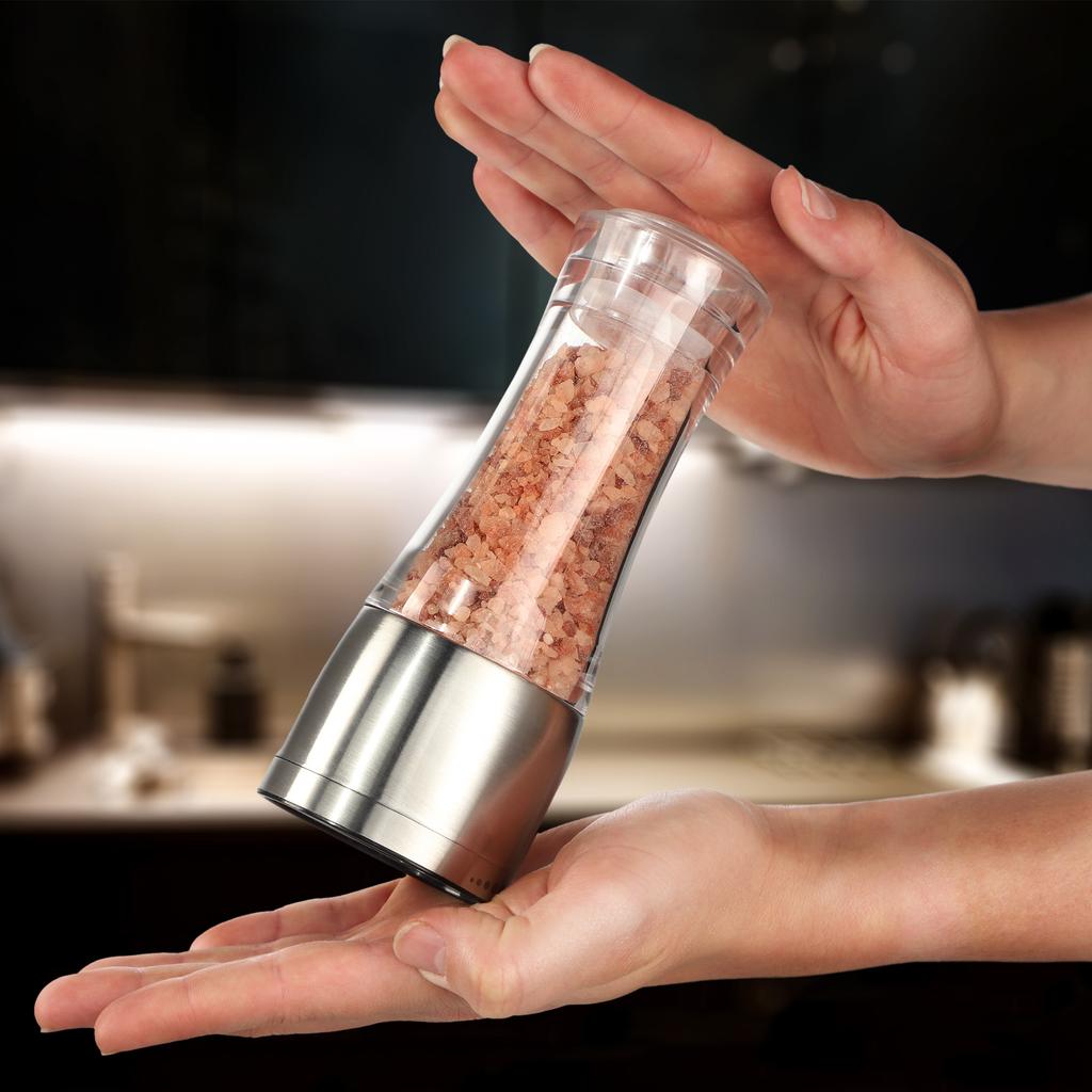 KADAX Manual Pepper and Salt Grinder Spices Herbs Kitchen Large Adjustable