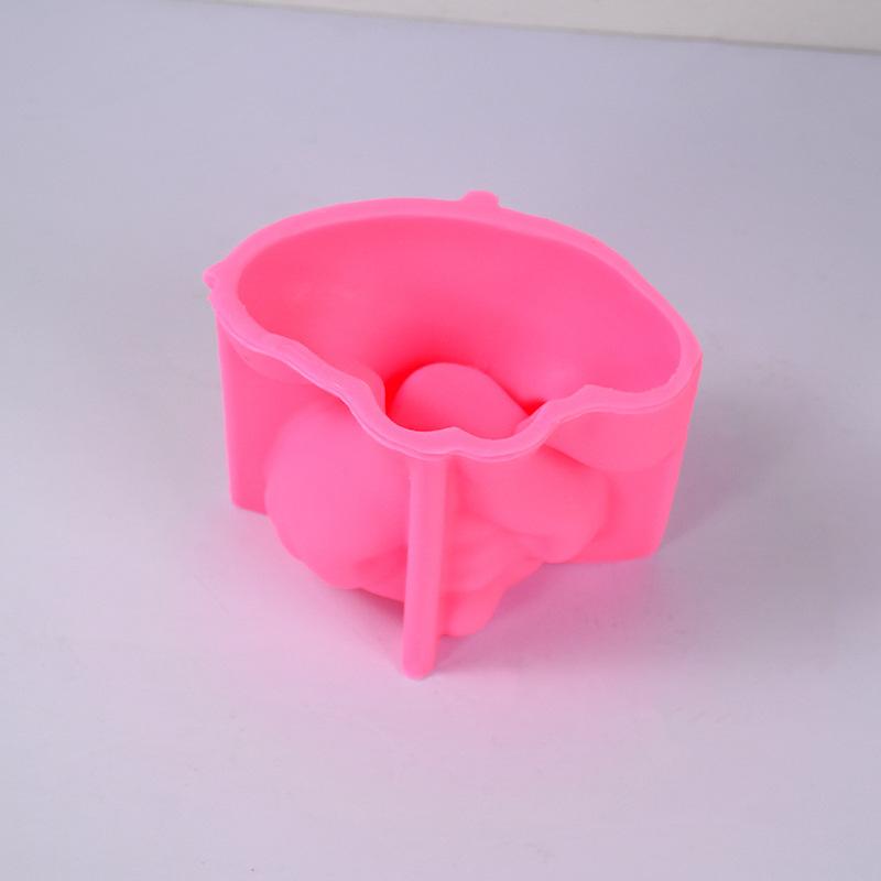 Minimalist Face Silicone Mold for Handmade Candle Plaster Soap Epoxy Resin Chocolate Decoration Gypsum Ice DIY Baking Mould