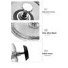 Sink Strainer Rustproof Stainless Steel Sink Strainer 3.3 Inch Fine Mesh Drain Filter Kitchen Stainless Steel Sink Filter Mesh