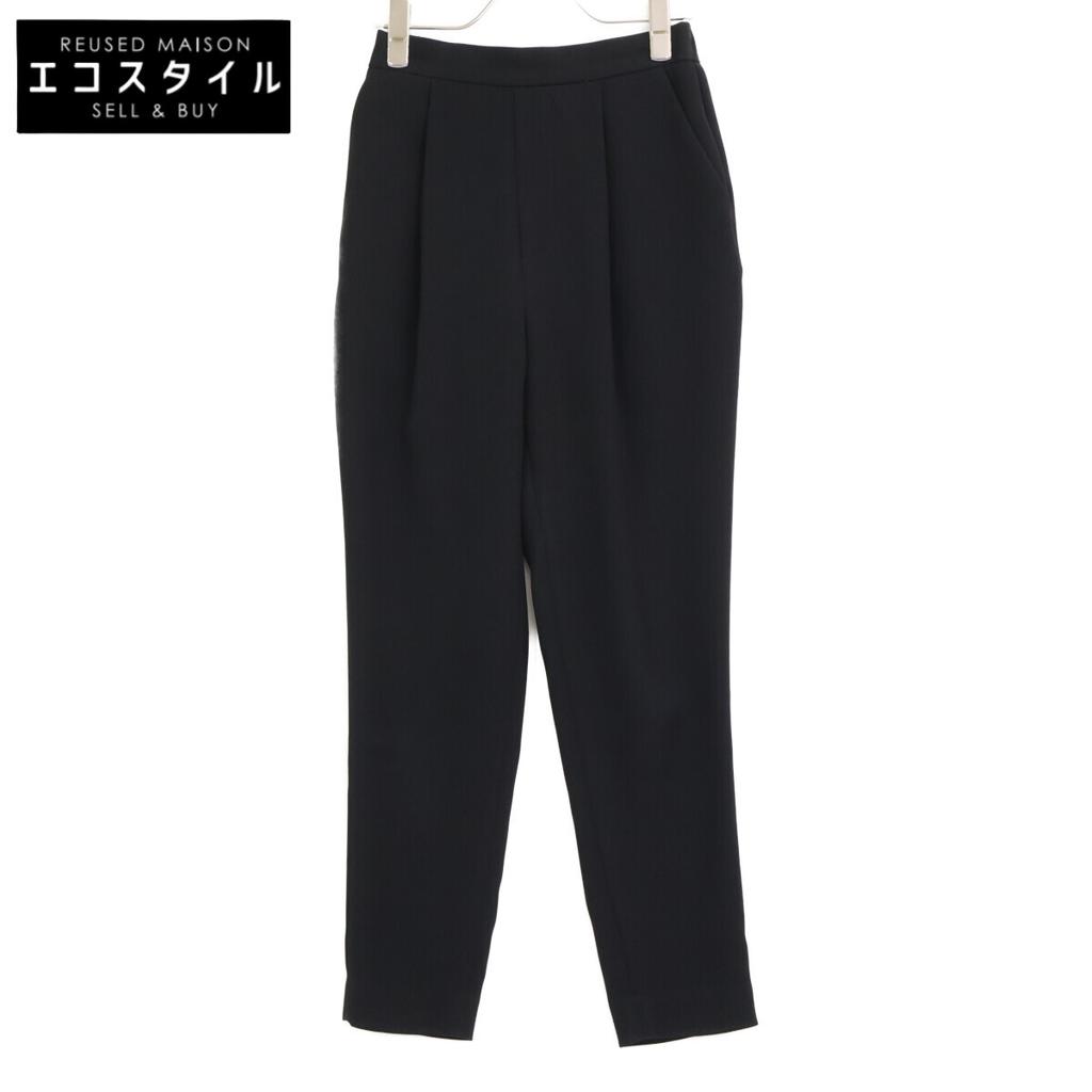 ENFOLD 300DS631-0240 Double-cross elastic jodhpurs pants/ Bottoms 34 blackUsed