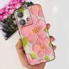 For Motorola Moto Edge 40 Neo 5G Case Black Matte Cases With Pattern Print Soft Liquid Silicone Cover For Motorola Edge40 Fundas