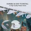 Funny Bear Printed Shower Curtain Cool Cat Riding Bear Forest Woodland Ufo For Bathroom Decor