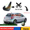 Set Universal Mudflaps Mud Flaps Splash Guards Mudguards For Dacia Dokker Duster Lodgy Logan MCV Sandero Stepway Nova Solenza