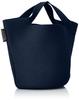 Free Hat Recycled Yarn Knitted Basket Tote Bag Baby Lou 0255 Navy [Rootote] Lightweight, Standing, Shape, Po-No