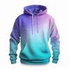 3D Printed Color Pattern Men's Hoodie Casual Loose Design Pullover Top Street Harajuku Y2k Mens Hoodie
