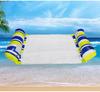 Floating Water Hammock Foldable Float Lounger Inflatable Pool Mat Floating Bed Chair Swimming Air Mattress Pool Accessories