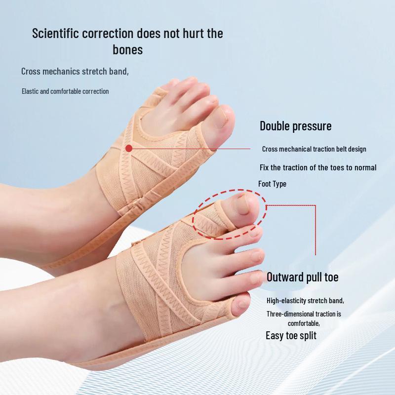 Mesh Hallux Valgus Orthotic Sleeve & Toe Separator for All-Day Wear