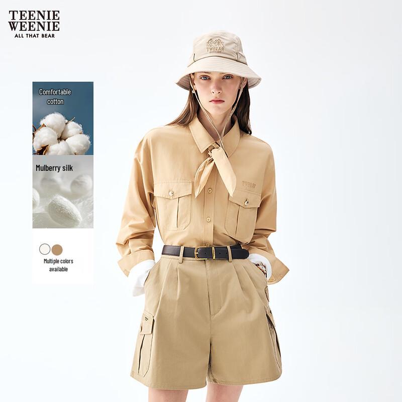 Teenie Weenie Women's Simple Bear Shirt