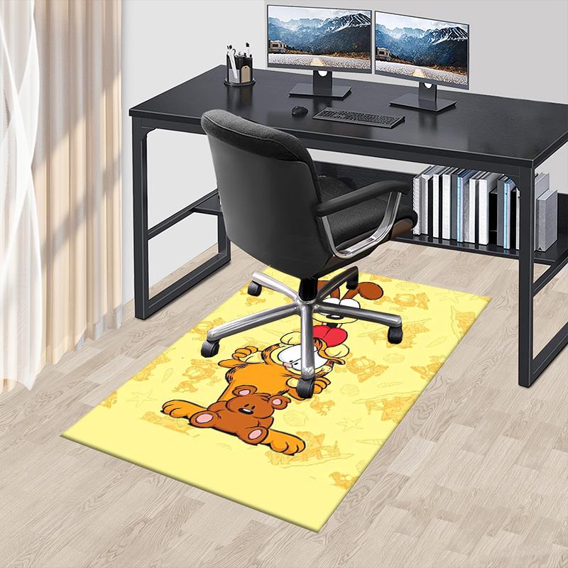 Garfield'S Playful Pals Carpet For Playroom Bedroom Living Room Sofa Home Decorkids Game Area Rug Nonslip Floor Mat