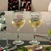 Elegant Table Gentle Gangster Cat Wine Glass 4 Types for Christmas Home Party
