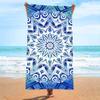 Multi-size Microfiber Beach & Surfing Towel - Absorbent & Stylish Prints
